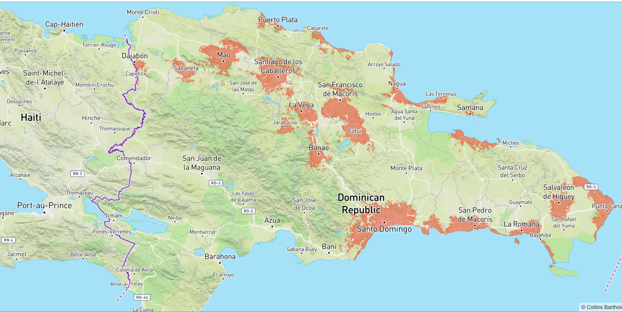Internet za granicą na Dominikanie 2025